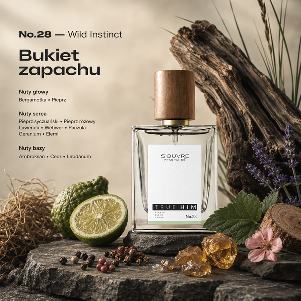 No.28 – Wild Instinct: Świeży • pieprzny • intensywny