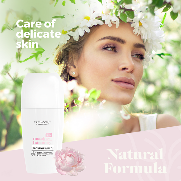 Women's Roll-On Deodorant - BLOSSOM SHIELD - meadow harmony