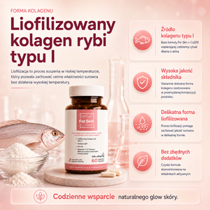 Revous Collagene Per la Pelle - For Skin + CoQ10 - 60 capsule
