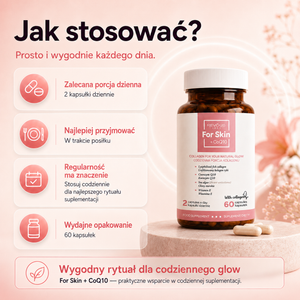 Revous Collagene Per la Pelle - For Skin + CoQ10 - 60 capsule