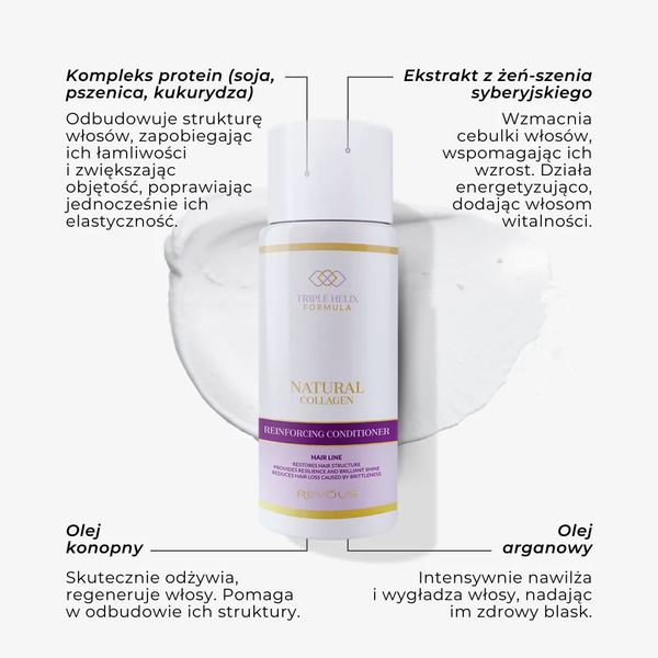 Revous Restoring and Regenerating Hair Conditioner with Collagen