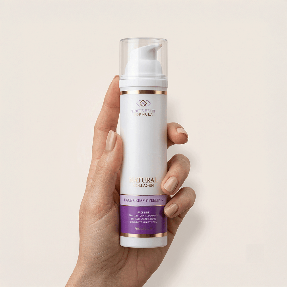 Revous Kremowy Peeling do Twarzy z Kolagenem