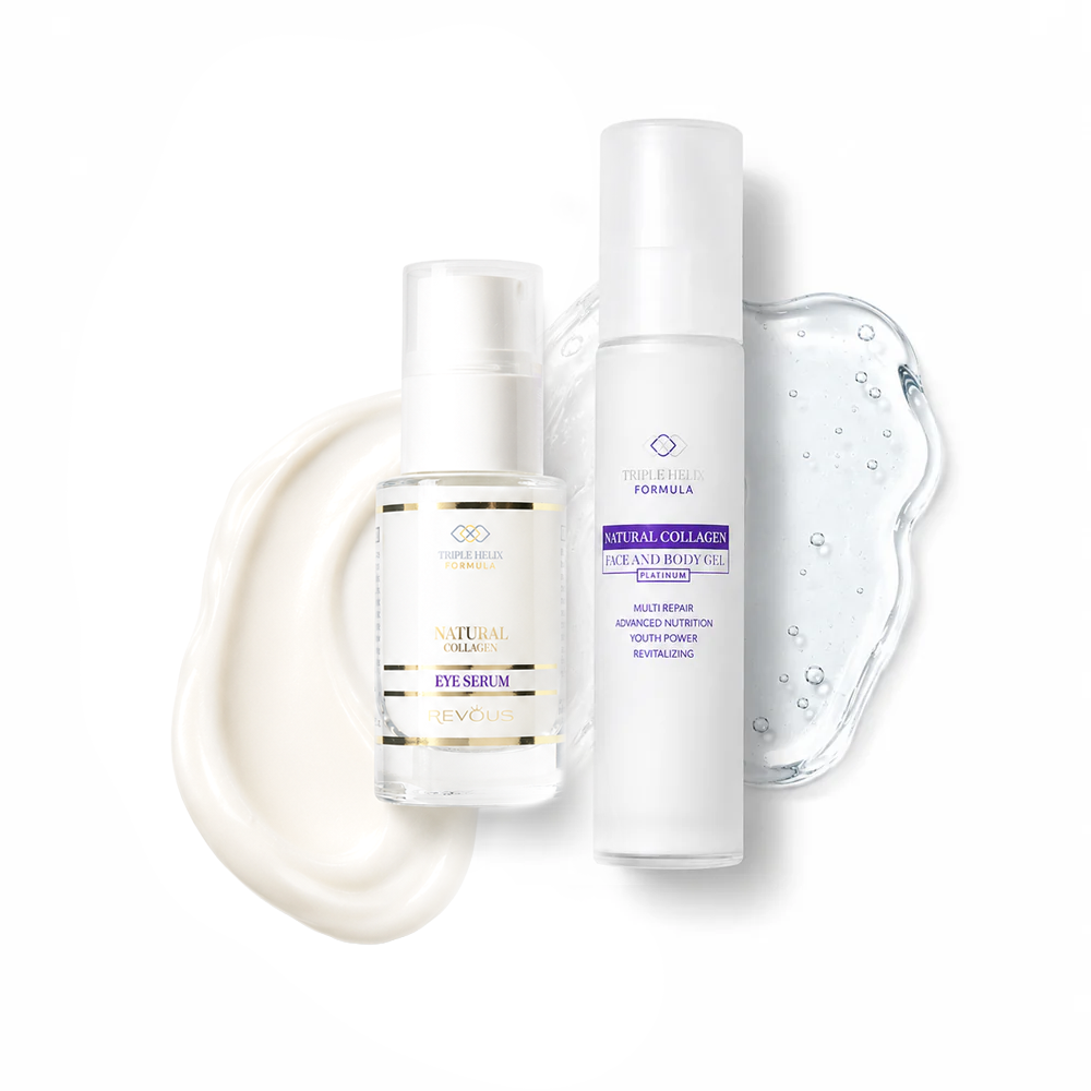 Kolagenowy Duet: Liftingujące Serum pod Oczy z Kolagenem + Bioaktywny Kolagen Naturalny Platinum 50 ml