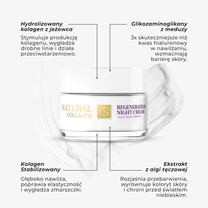 Revous Krem Regenerujący na Noc z Kolagenem