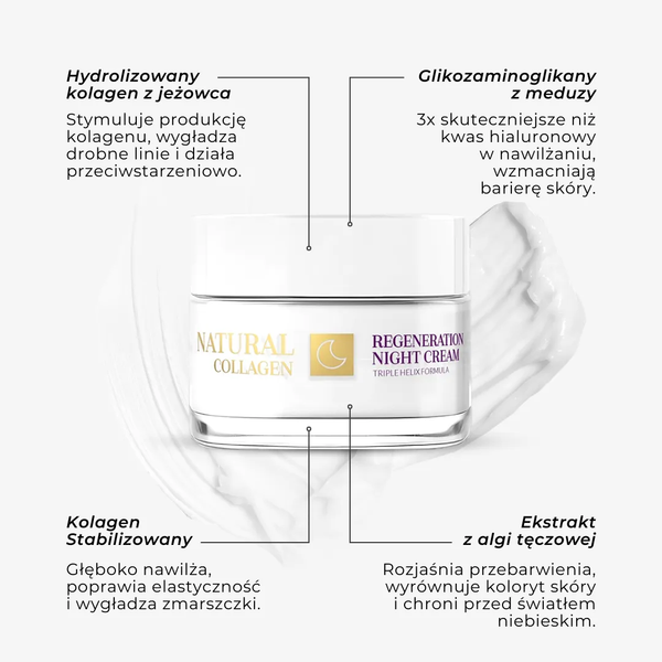 Revous Krem Regenerujący na Noc z Kolagenem